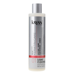 Шампунь  для пошкодженого та тьмяного волосся Kayan Keratin Care, 250 мл