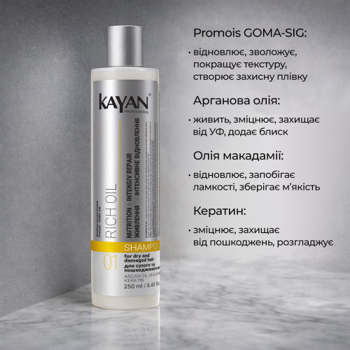 Набір Kayan Rich Oil+Scrub