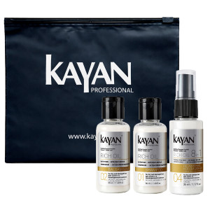 Набір дорожній для сухого та пошкодженого волосся Kayan Rich Oil